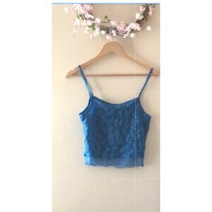 Forever 21 Lace Tank Top Size S